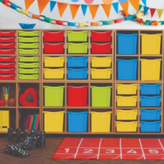 Jumbo Tray Storage