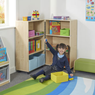 Fold Away Book Storage