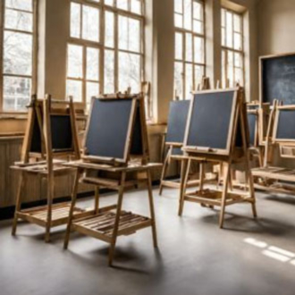 Easels, Chalkboards and Drying Racks