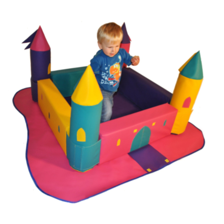Early Years Soft Play Fantasy Castle Ball Pool - Excludes Balls