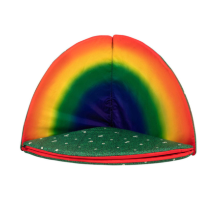 Rainbow and Daisy Printed Multi Use Folding Mats