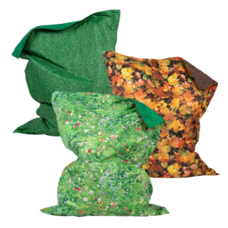 Children&#039;s Seasonal Bean Bag Floor Cushion 3 Pack 