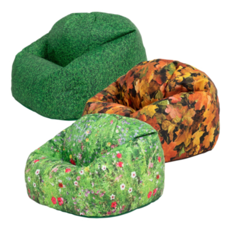 Early Years Nature Children&#039;s Bean Bag 3 Pack