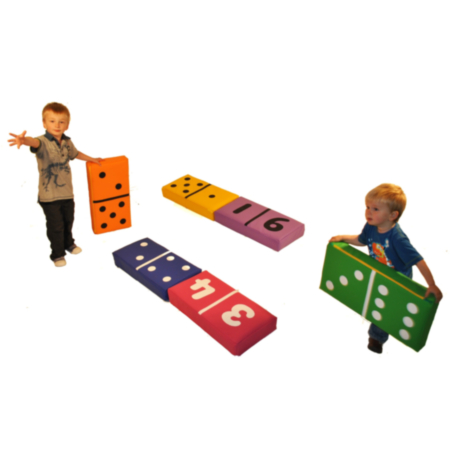 Early Years Soft Play Giant Dominoes Set of 6
