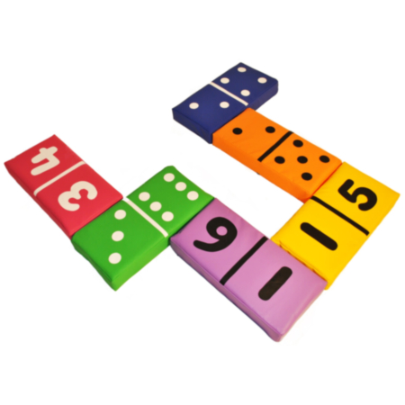 Early Years Soft Play Giant Dominoes Set of 6