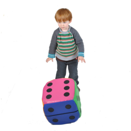 Early Years Soft Play Giant Dice with Dots