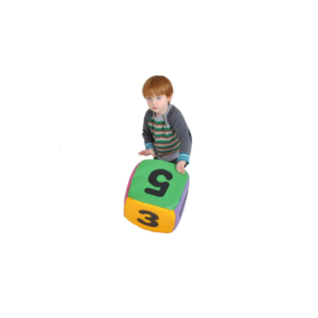 Early Years Soft Play Giant Dice with Numbers