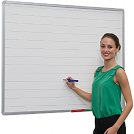 Non-Magnetic Lines Writing Boards