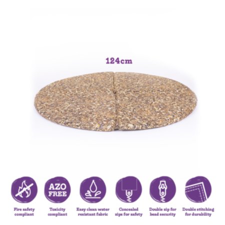 Children&#039;s Nature Cushions, Stools and Bark Mat 15 Piece Bundle 