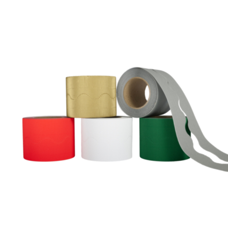 Festive Corrugated Card Border Rolls - 5