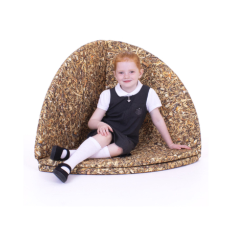 Early Years Indoor Outdoor Folding Floor Mat Bark Print (2pk)
