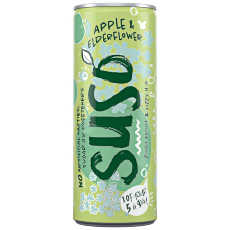 Suso Apple And Elderflower 250ml  Pack 24