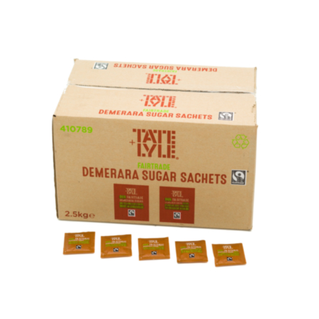 Flo Fairtrade Demerara Sugar Sachets 2g