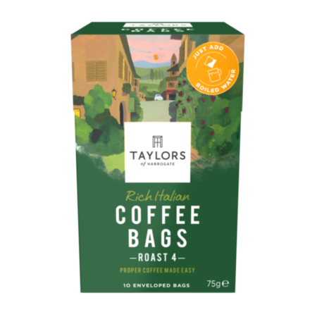 Taylors Rich Italian Coffee Bags -  Pack 10