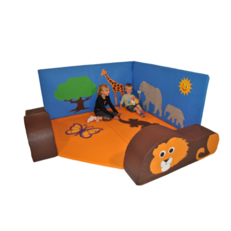 Early Years Classroom Safari Soft Play Corner