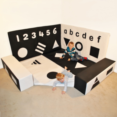 Early Years Classroom Black and White Soft Play Corner