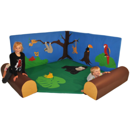 Early Years Classroom Rainforest Soft Play Corner