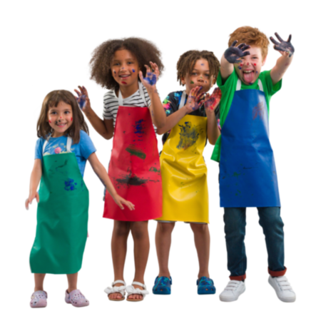 Early Years Messy Play Aprons - Set of 4