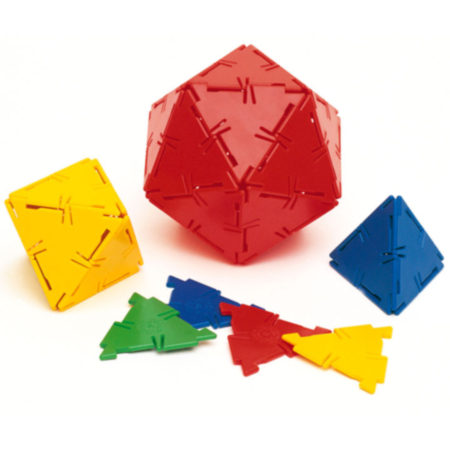 Polydron 100 Equilateral Triangles