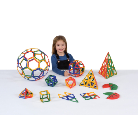 Polydron Frameworks School Geometry Set