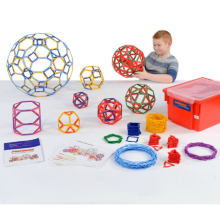 Polydron Frameworks Archimedean Solids Large Set