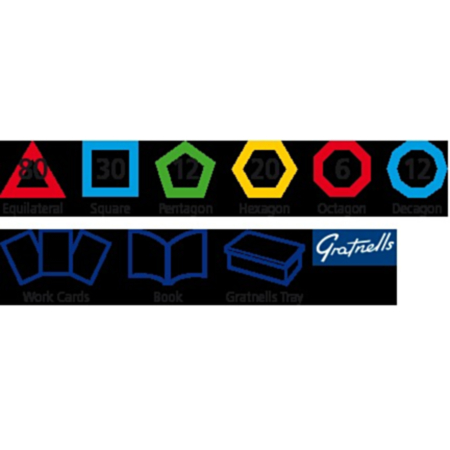 Polydron Frameworks Archimedean Solids Standard Set