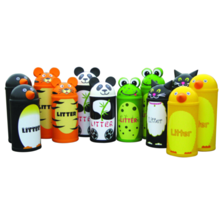 Playground Cat Litter Bin with Lockable Lid