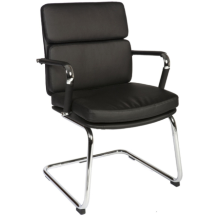 Deco Cantilevr Faux Leather Visitor Office Chair