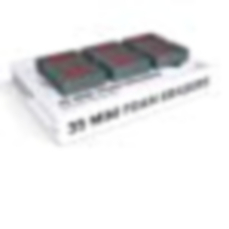 Show-me Mini Foam Eraser Grey Pk 35