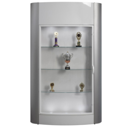 Floor Standing Trophy Showcase Cabinet