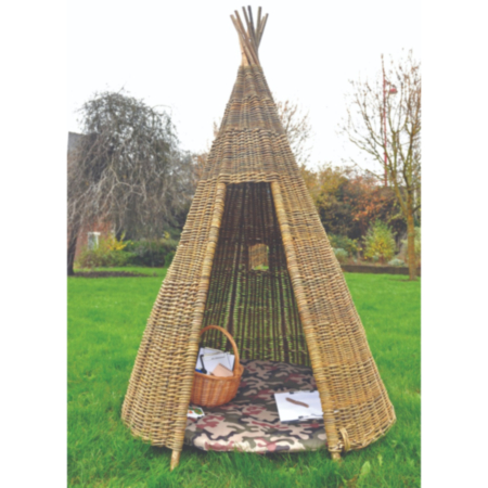 Pack Of Two Woven Wigwams