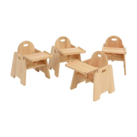 Forest Early Years Sturdy Commercial Feeding Chair - Pack of 4