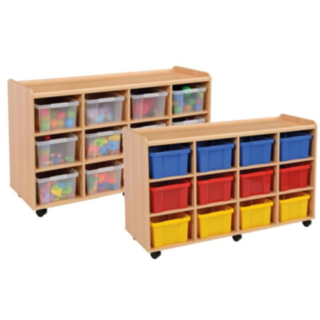 Wooden Deep Tray Units - 2x12 SPECIAL OFFER