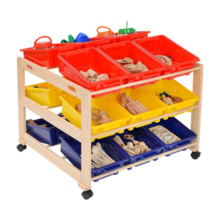 Double Sided 18 Tray Classroom Organiser