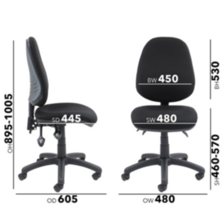 Vantage 200 Asynchro Ergonomic Office Operator Chair