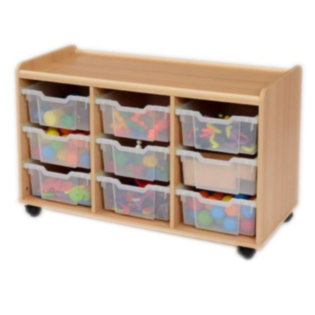 Windwood Triple Bay 9 Deep Tray Storage Unit