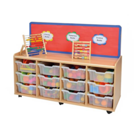 Windwood 12 Deep Tray Unit With Cork Panel