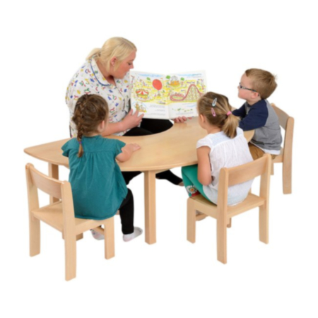 Solid Beech Teacher&#039;s Table