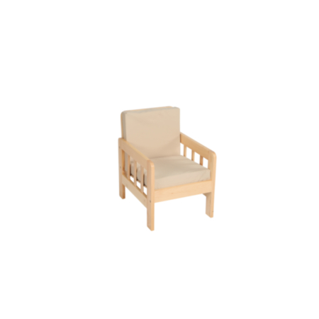Forest Early Years Corner Soft Seat Chair-Cream