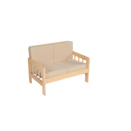 Early Years Corner Soft Seat Sofa-Cream