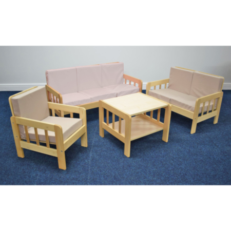 Early Years Corner Sofa Settee and Table Full Set