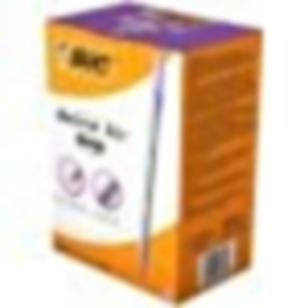 Bic Round Stic Grip Med Purple