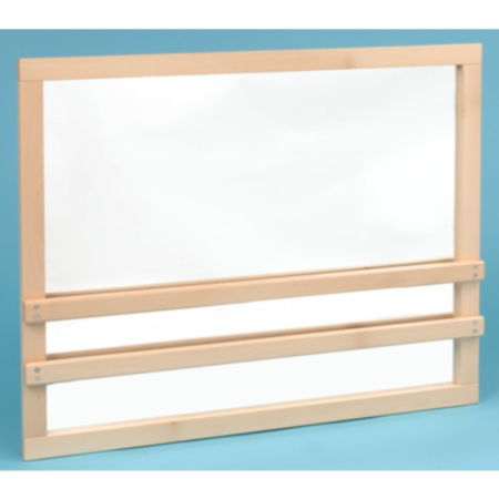 Children&#039;s Nursery Mirror with Handrail 