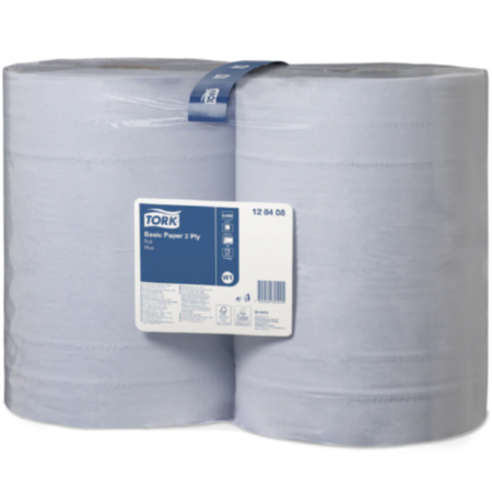 Tork High Capacity Roll 2ply Blue