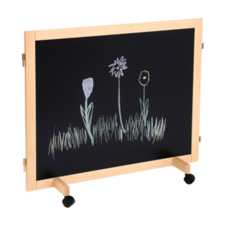 Timber Frame Junior Cork and Chalkboard Room Partition