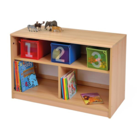 Chasewood Open Children&#039;s Bookcase with Inset Panel - Plain and Mirror