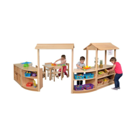 Chasewood Room Divider Storage Set - Scene 1
