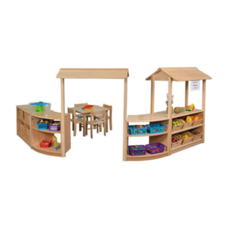 Chasewood Room Divider Storage Set - Scene 1