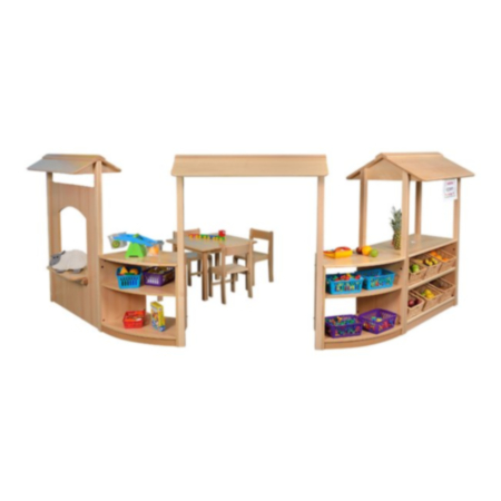 Chasewood Nursery Playscape Room Divider Storage Set - Scene 2