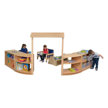 Chasewood Nursery Playscape Room Divider Storage Set - Scene 3